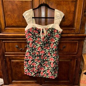 Pretty Garbage Berry Dress NWT Size M